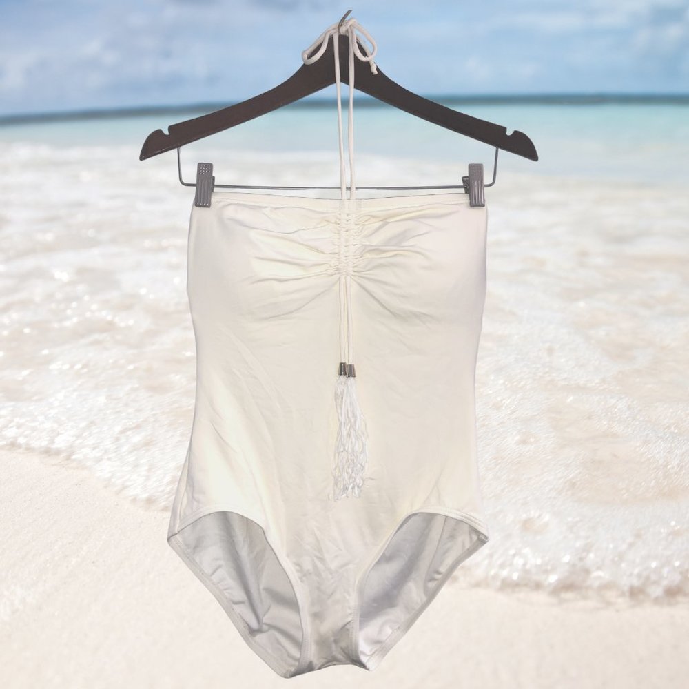 Ivory Halter One-Piece